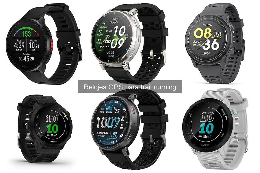 Funciones Esenciales de Relojes GPS para Trail Running
