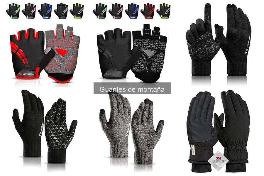 Guantes de montaña recomendados para escalada: comparativa