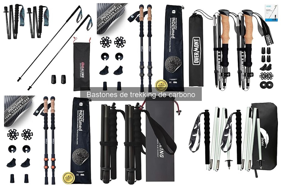 Guía de compra de bastones de trekking de carbono
