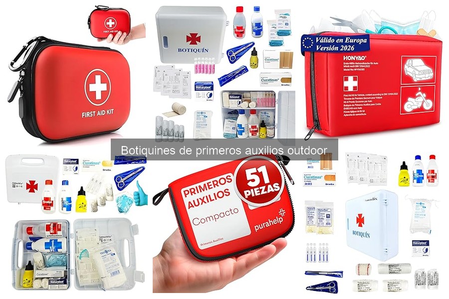 Guía de compra de botiquines de primeros auxilios outdoor