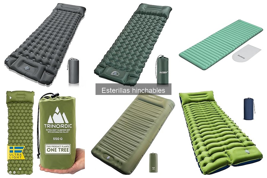 Guía de compra de esterillas hinchables para camping