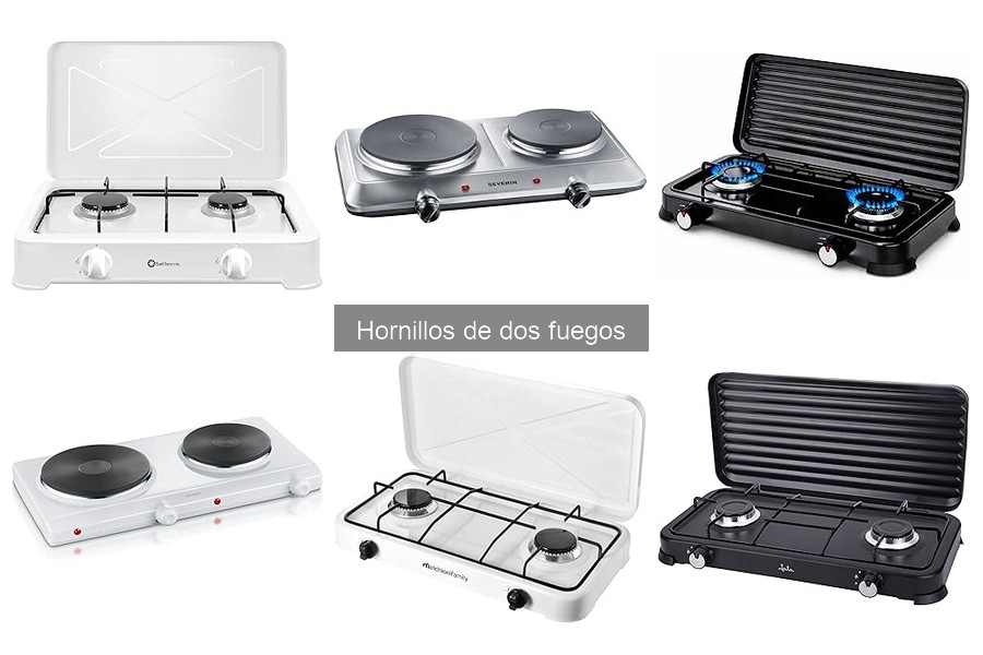 Guía de compra de hornillos de dos fuegos para camping