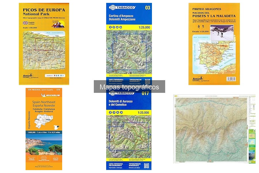 Guía de compra de mapas topográficos para aventuras al aire libre
