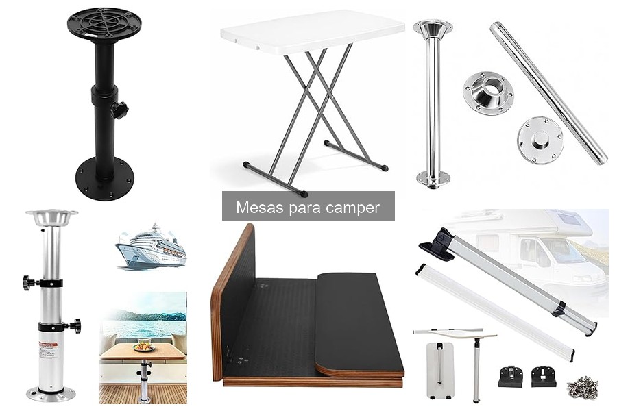 Guía de compra de mesas para camper: todo lo que necesitas saber