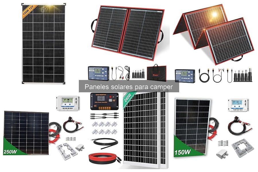 Guía de compra de paneles solares para camper: ¡elige el mejor!