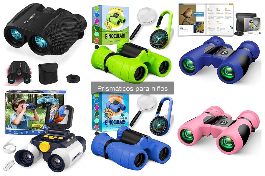 Guía de compra de prismáticos para niños: ¿cuáles elegir?