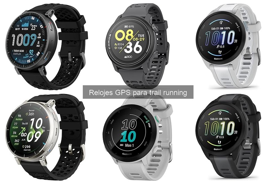 Guía de compra de relojes GPS para trail running