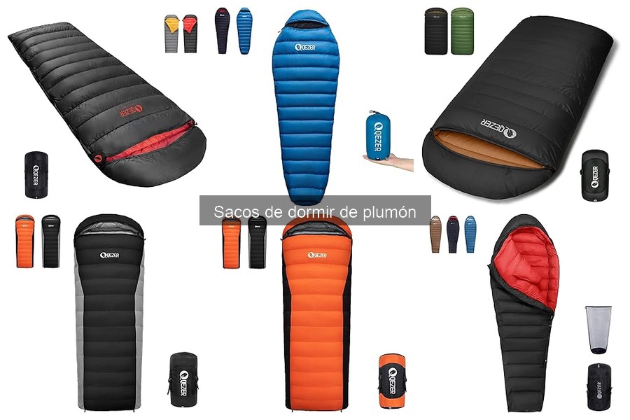 Guía de compra de sacos de dormir de plumón: todo lo que necesitas