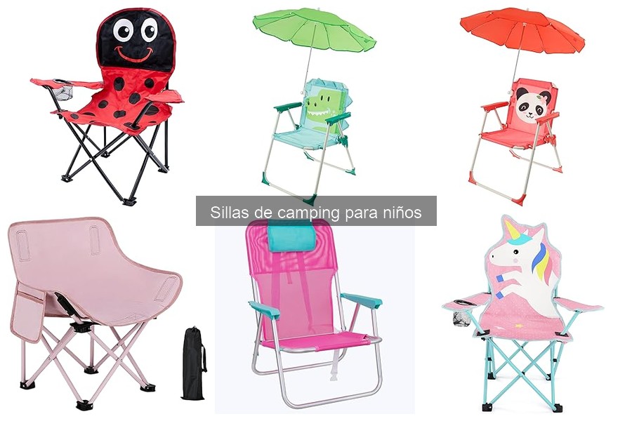Guía de compra de sillas de camping para niños