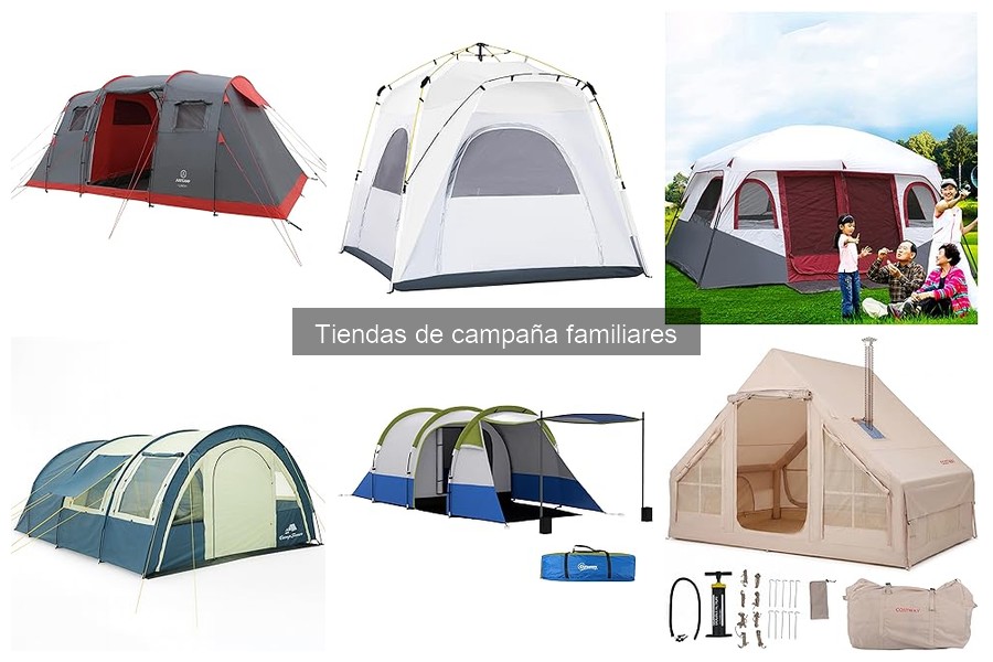 Guía de compra de tiendas de campaña familiares