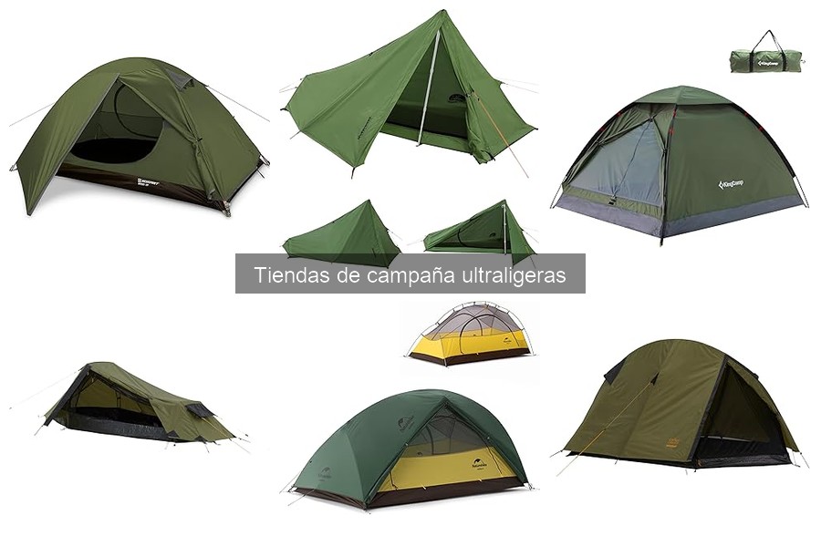 Guía de compra de tiendas de campaña ultraligeras