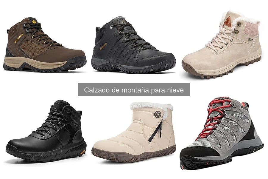 Guía de compra para botas de montaña en nieve