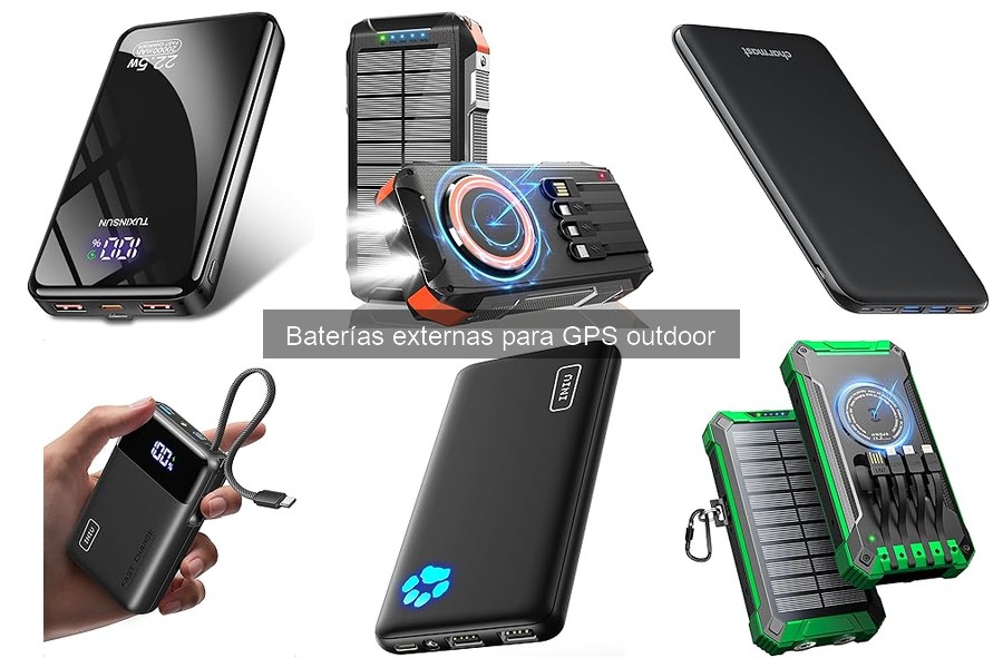 Guía para elegir la mejor batería externa para GPS outdoor