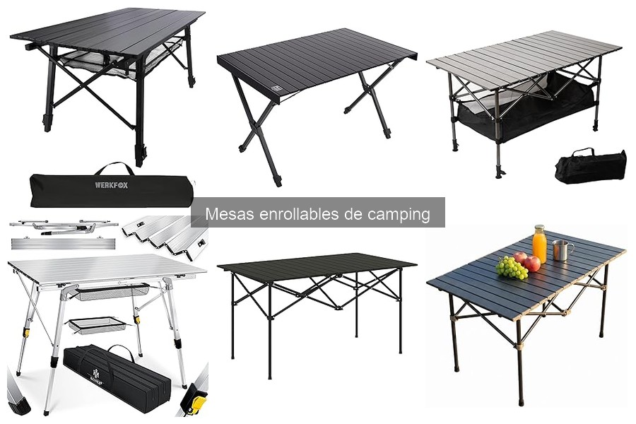 Guía para elegir la mejor mesa enrollable de camping