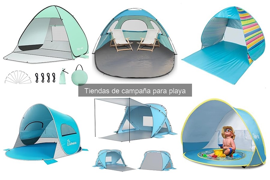 Guía para elegir la tienda de campaña perfecta para la playa
