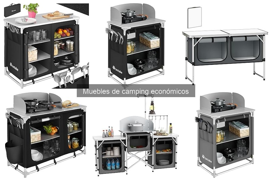Guía para elegir muebles de camping económicos y prácticos