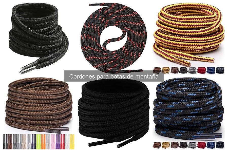 Impacto del Material de Cordones en Botas de Montaña