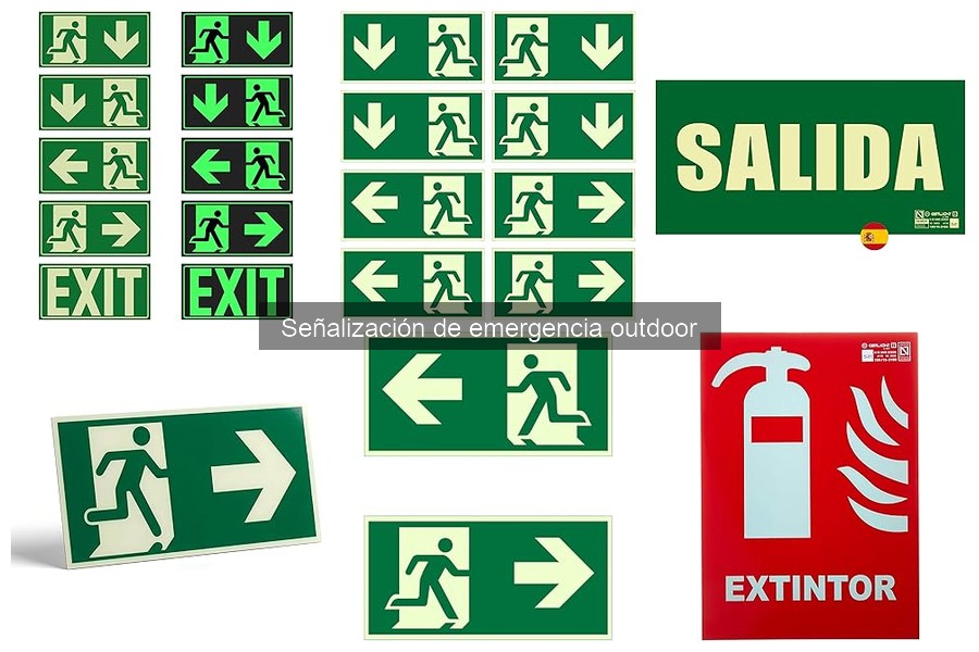 Importancia legal de la señalización de emergencia outdoor