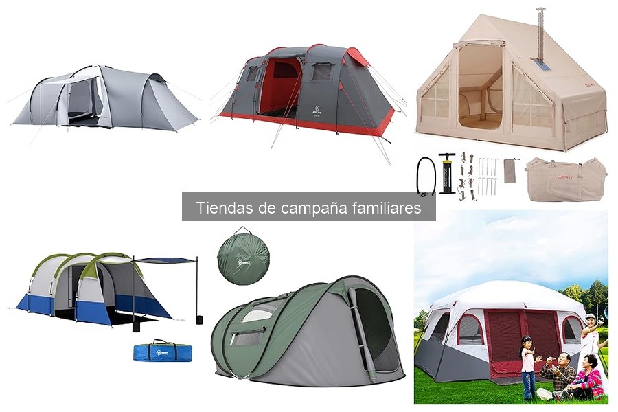 Las mejores épocas del año para comprar tiendas de campaña familiares
