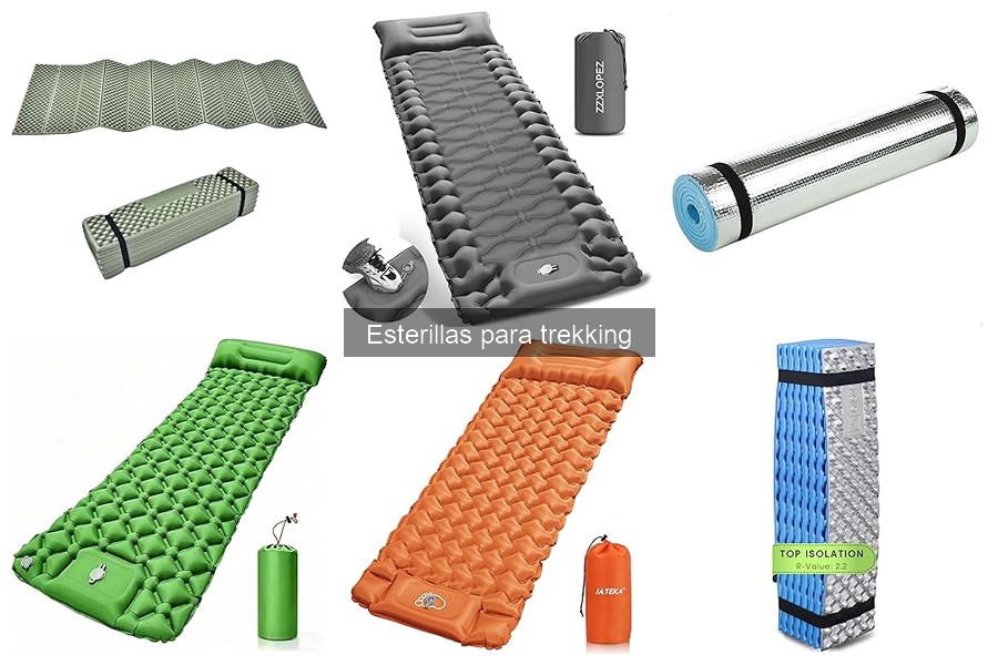 Las mejores esterillas para trekking en 2023 - Guía de compra