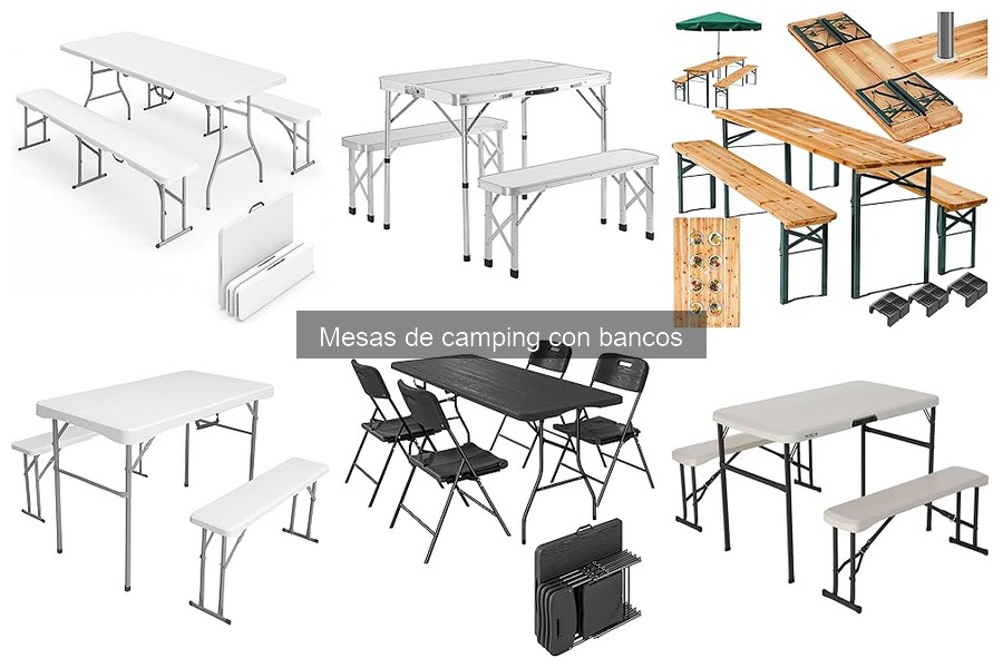 Las Mejores Marcas de Mesas de Camping con Bancos