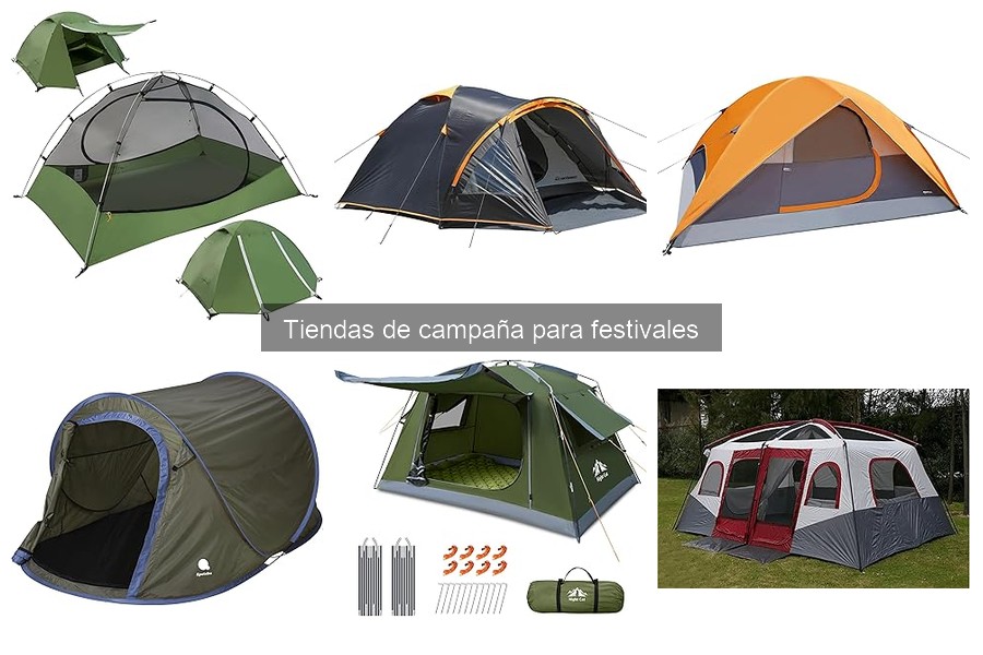 Las mejores tiendas de campaña para festivales: ¿cuál elegir?