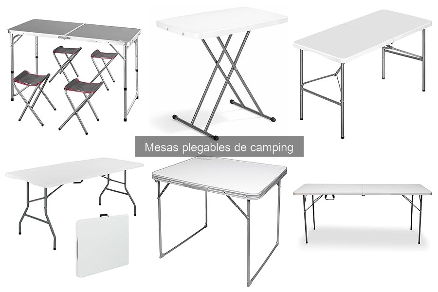 Las mesas plegables de camping más ligeras para tus aventuras