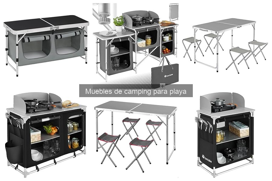 Los Mejores Muebles de Camping para Familias en la Playa