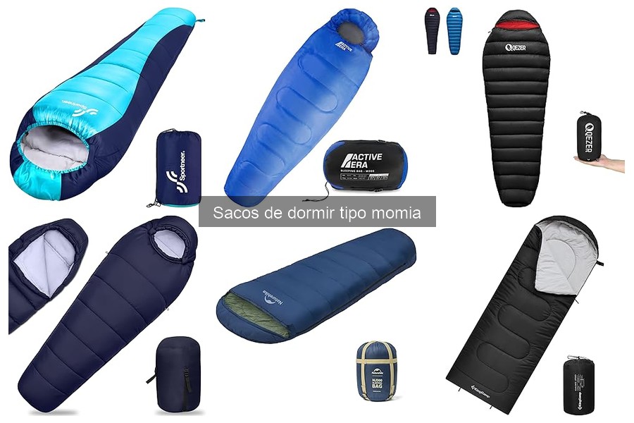 Los sacos de dormir momia más ligeros para mochileros