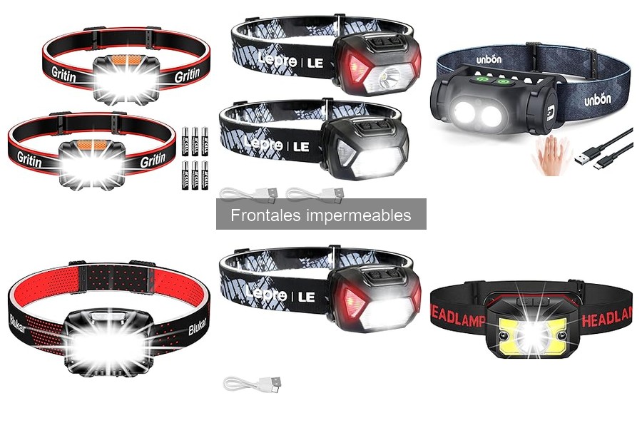 Lumenaje ideal para linternas frontales impermeables