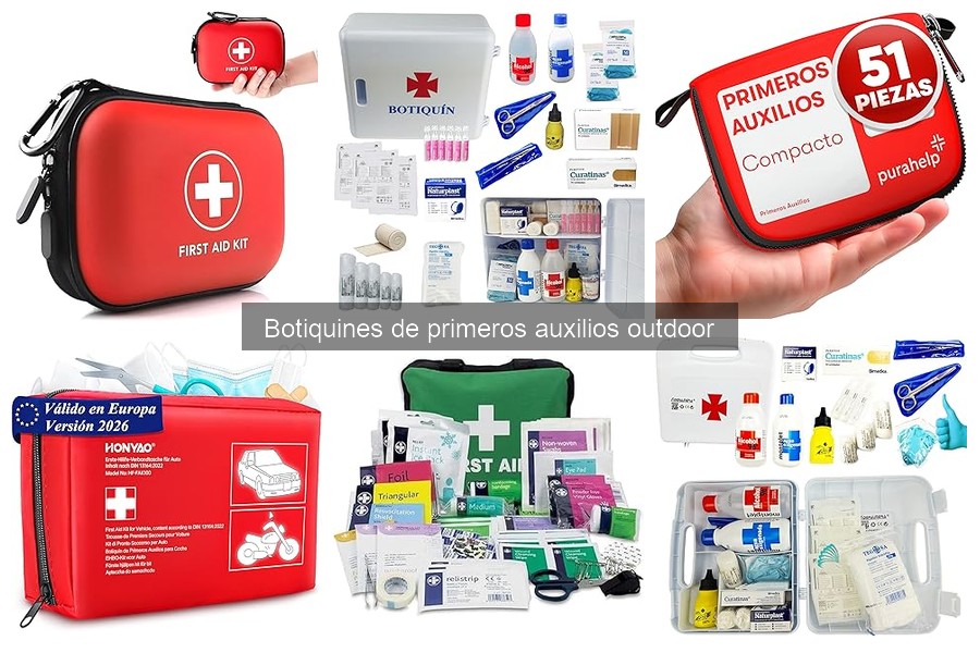 Mantén tu Botiquín de Primeros Auxilios Outdoor Actualizado