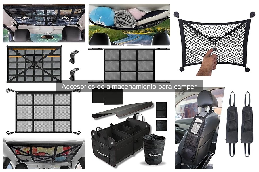 Mantenimiento de accesorios de almacenamiento para campers