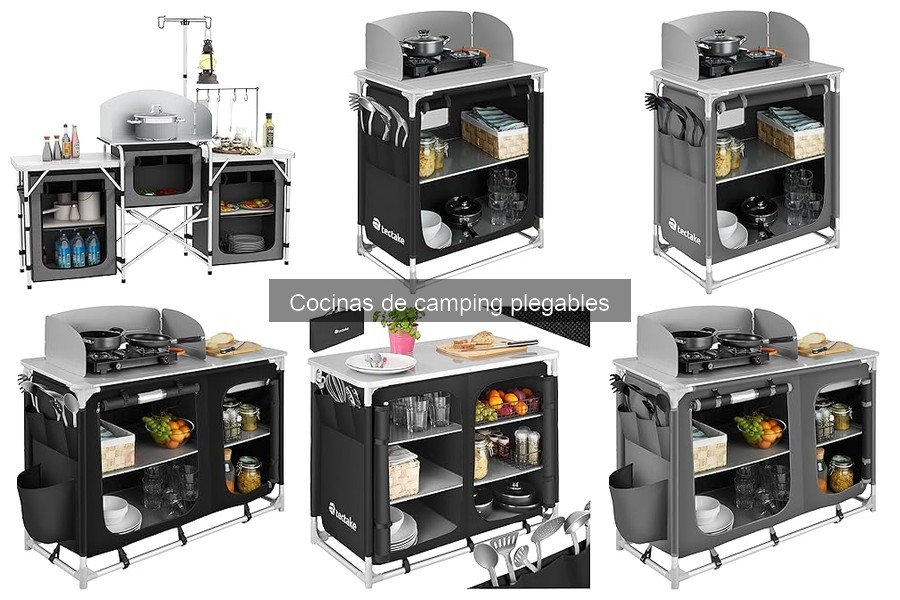 Mantenimiento y limpieza de cocinas de camping plegables