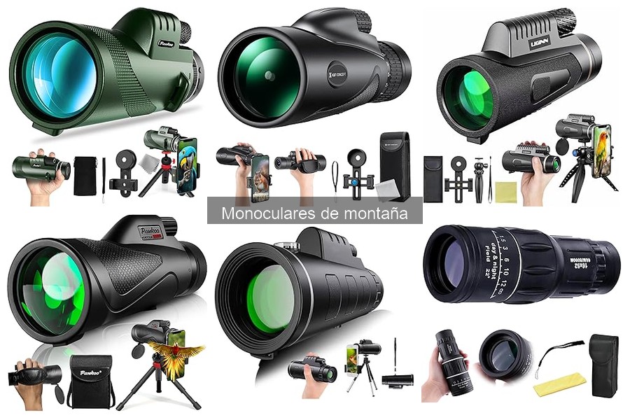 Mantenimiento y limpieza de un monocular de montaña