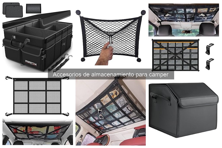 Maximizando el Espacio de Almacenamiento en Campers