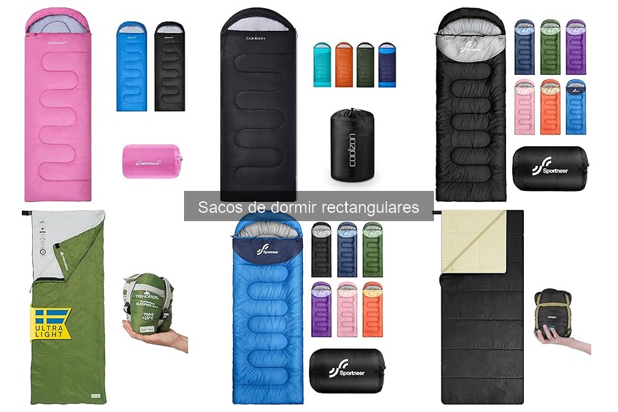 Mejor material para sacos de dormir rectangulares: guía completa