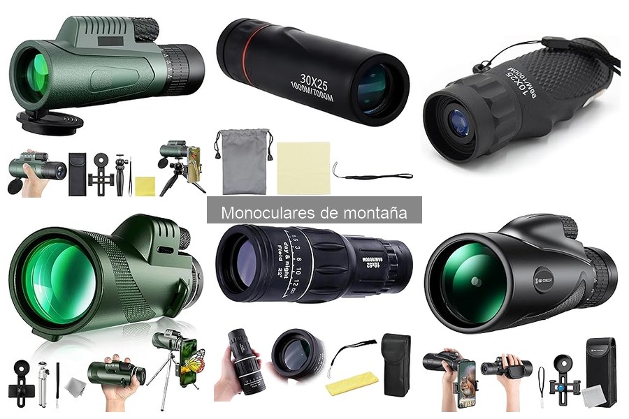 Mejor monocular de montaña para principiantes: comparativa 2023