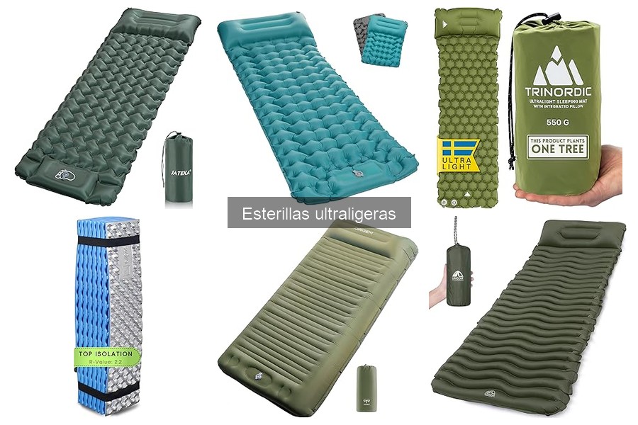 Mejora la comodidad de tu esterilla ultraligera para camping