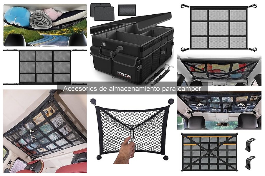 Mejores accesorios de almacenamiento para campers pequeñas