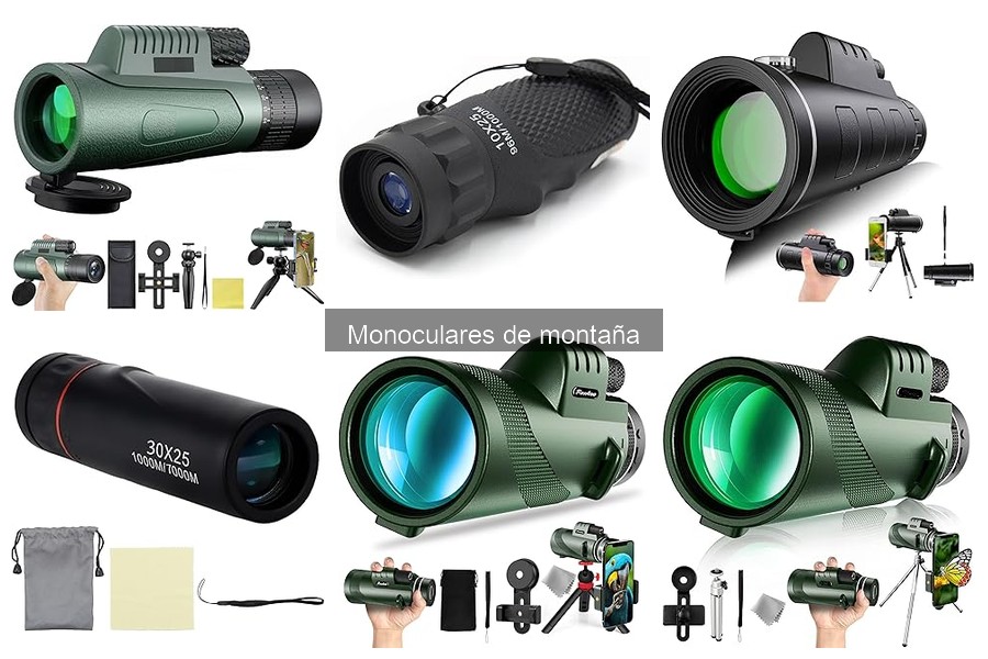Mejores accesorios para monoculares de montaña