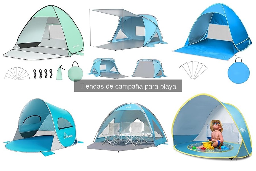 Mejores alternativas a las tiendas de campaña para playa