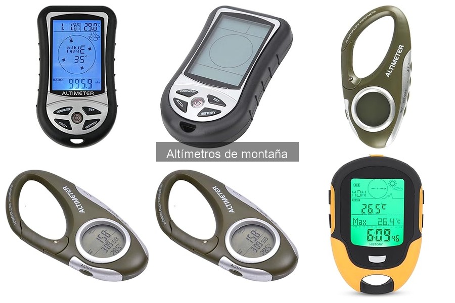 Mejores altímetros de montaña para senderismo: comparativa 2023