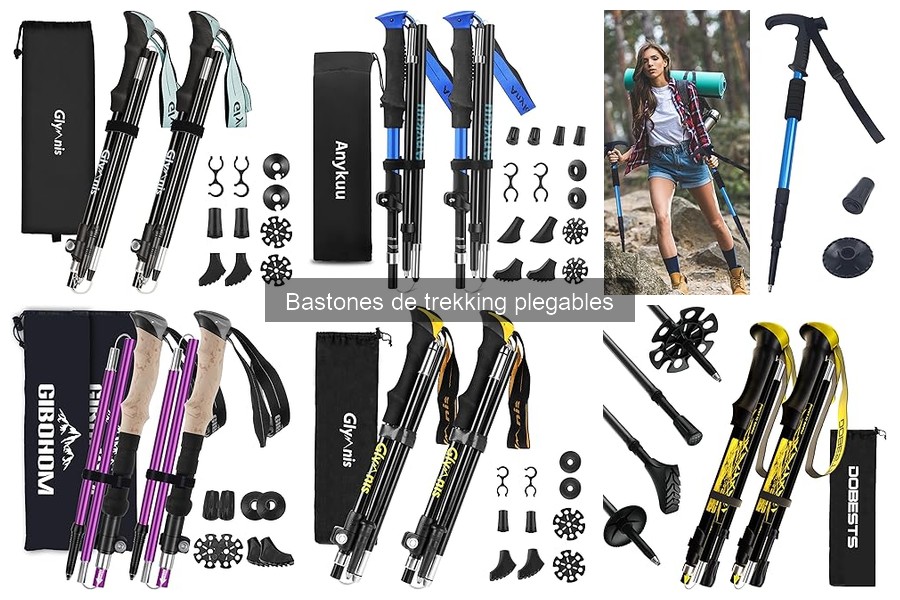 Mejores bastones de trekking plegables para principiantes
