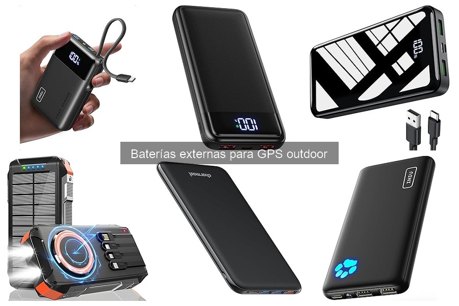 Mejores baterías externas para GPS outdoor del 2023