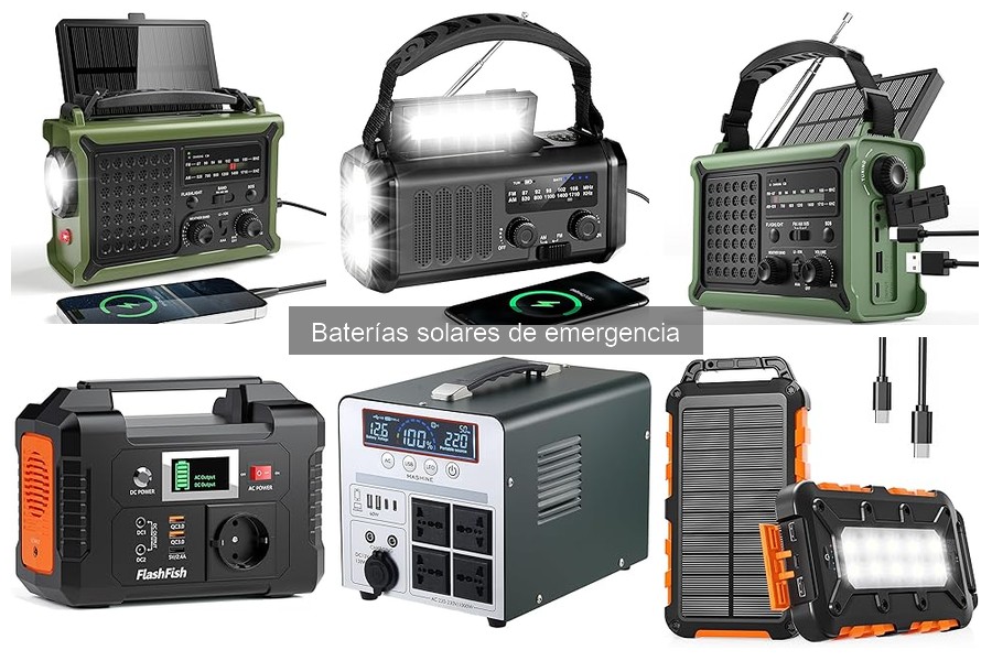Mejores baterías solares de emergencia para camping 2023