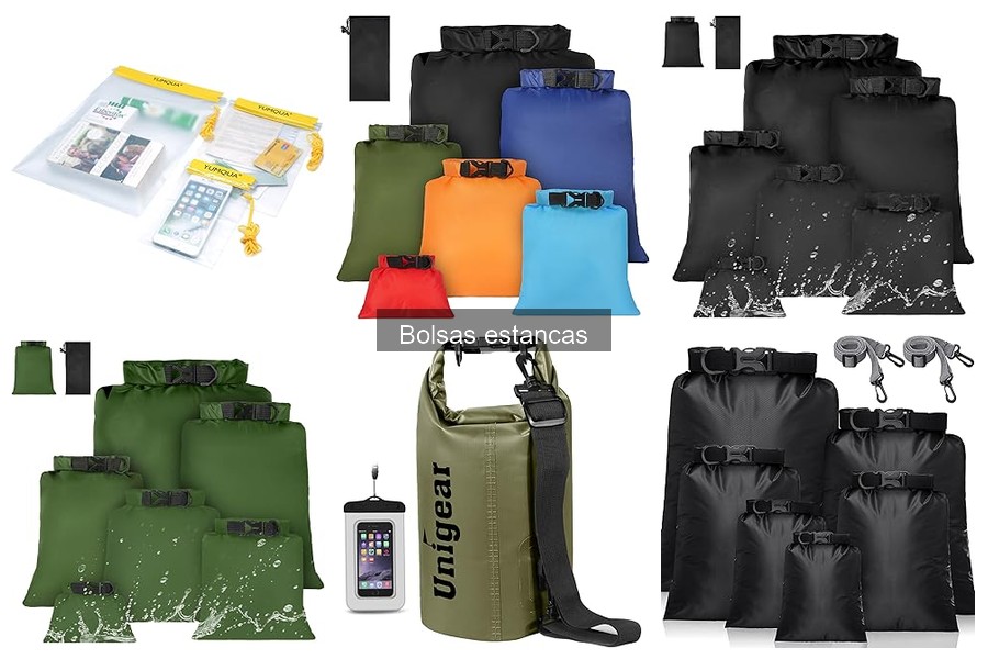 Mejores bolsas estancas para deportes acuáticos en 2023