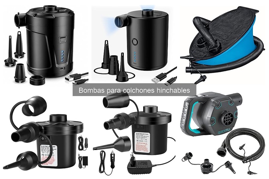 Mejores bombas para colchones hinchables en 2023
