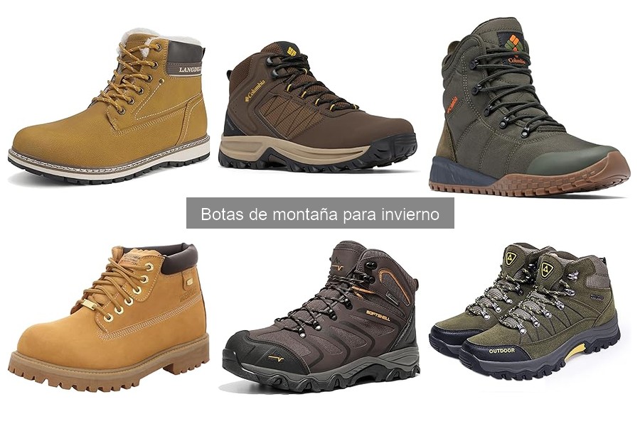Mejores botas de montaña para invierno 2023: reseñas y opiniones