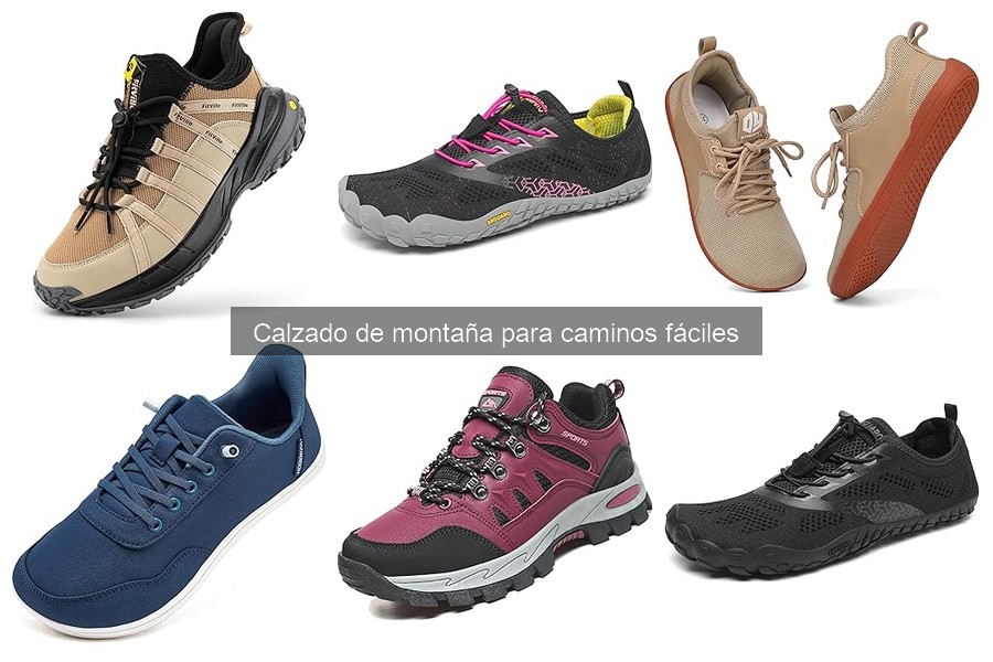 Mejores calzados de montaña para principiantes en caminos fáciles