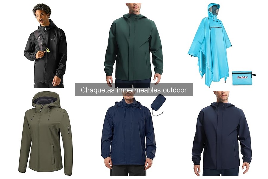 Mejores chaquetas impermeables para senderismo en 2023